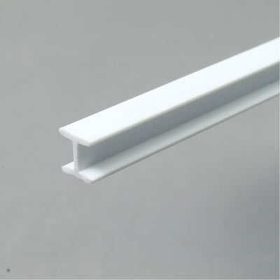 6.4mm styrene 'H' column for architectural model making