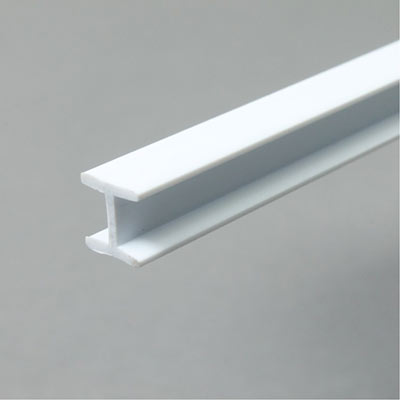 7.9mm styrene 'H' column for architectural model making