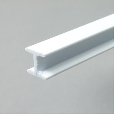 9.5mm styrene 'H' column for architectural model making