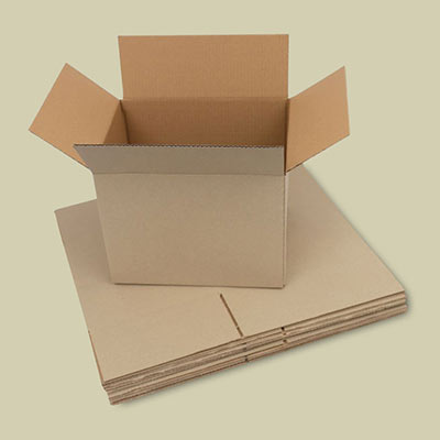 cardboard boxes
