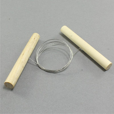 Wire clay cutter