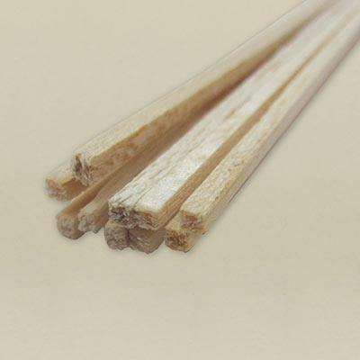 2.5mm square balsa rods
