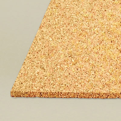 Thick sheets of cork