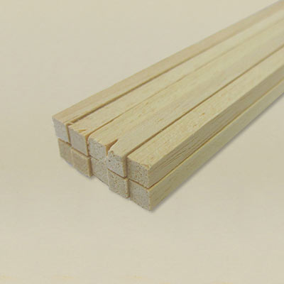 5.0mm obeche square rod