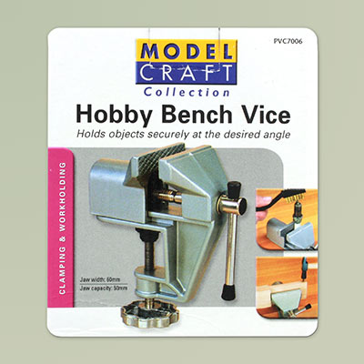 Model Craft Hobby Bench Vice PVC7006