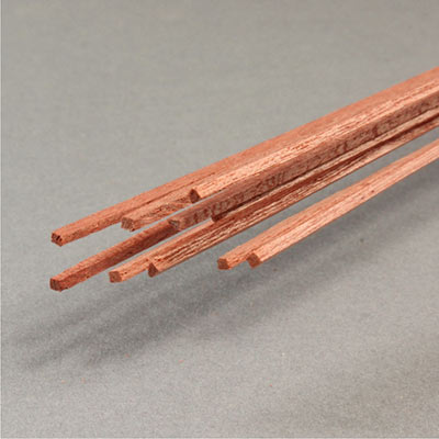 1.5mm square mahogany strip
