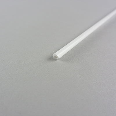 3.2mm white butyrate round tube