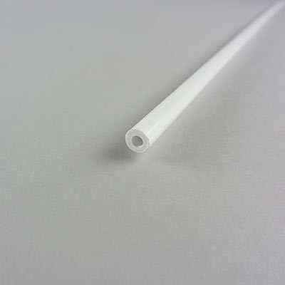 6.4mm white butyrate round tube