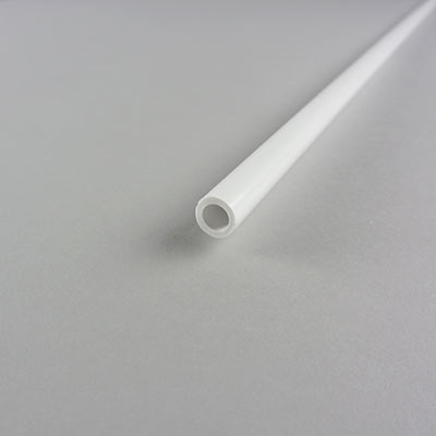9.6mm white butyrate round tube