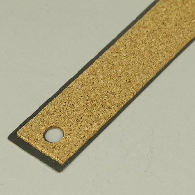300mm cork-backed steel rule