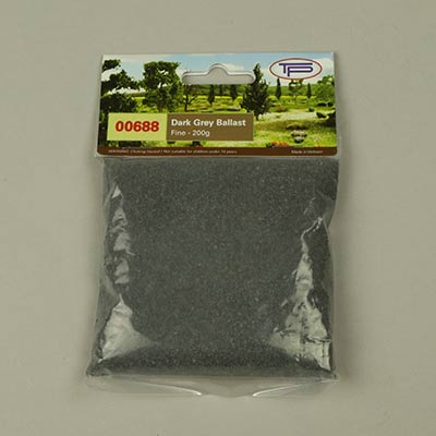 Dark grey ballast