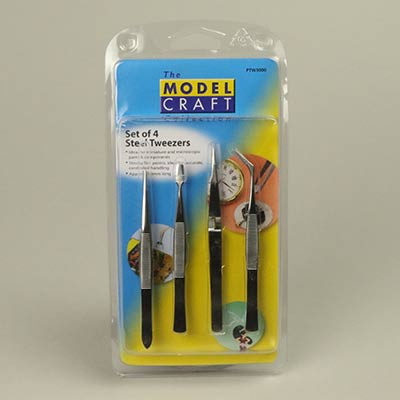 Stainless Steel Tweezers Set