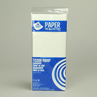 White tissue paper