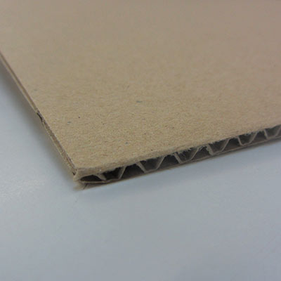 3 - 5mm corrugated sandwich card