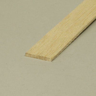 Balsa wood for model making 3.0 x 25mm Pk5