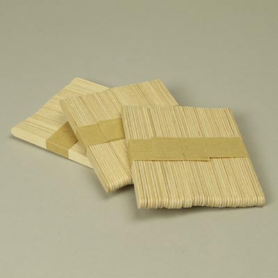 Wooden sticks for mixing resins, fillers & paints