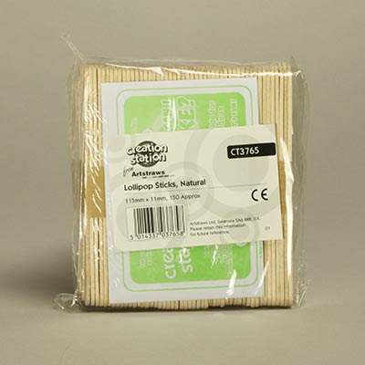 Wooden sticks for mixing resins, fillers & paints