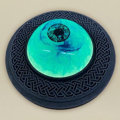 Laser cut & engraved 10mm & 2mm EVA craft foam