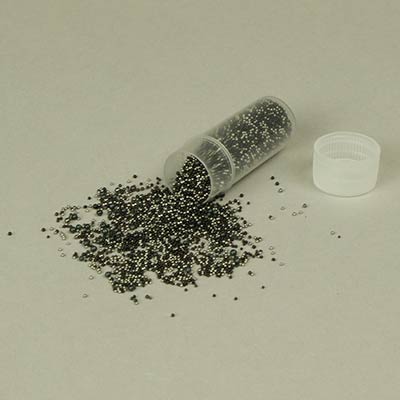 Black glass micro balls