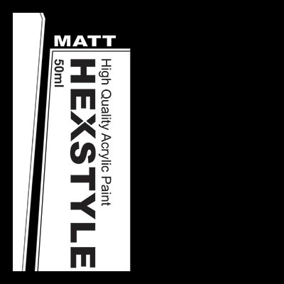 Black HexStyle Matt acrylic paint