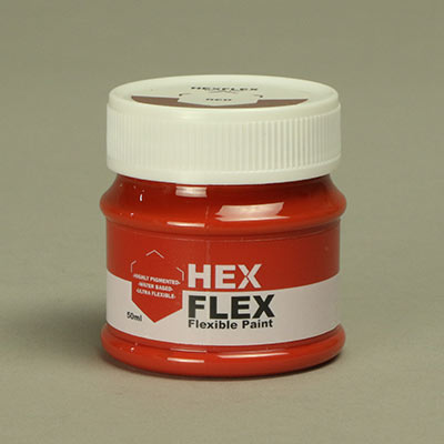 Red HexFlex flexible paint