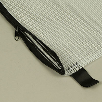 A4 heavy duty zipped bag