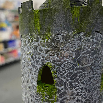 Water Soluble Moss Effect Paint