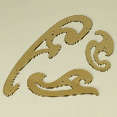 French Curves Architect/Graphics Technical Drawing Stencil