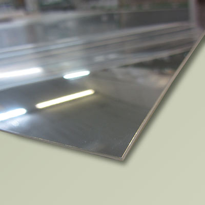 Large mirrored styrene sheet