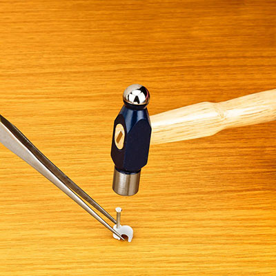 175mm Straight Tip Stainless Steel Tweezers