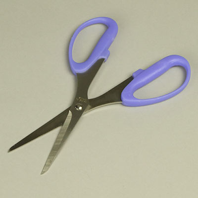 General purpose soft-grip scissors