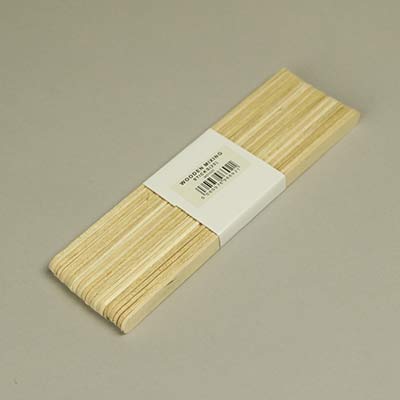 Wooden mixing sticks