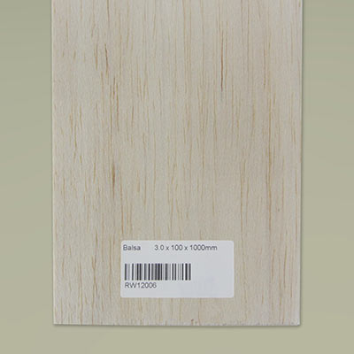 3.0mm balsa sheet for modelmaking