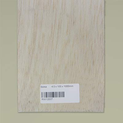 4.0mm balsa sheet for modelmaking