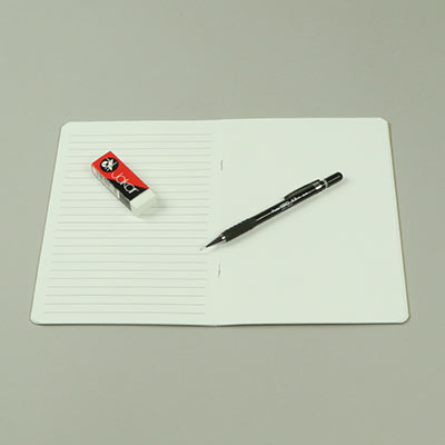 A5 ECO Starter Sketchbook with alternate plain/lined pages