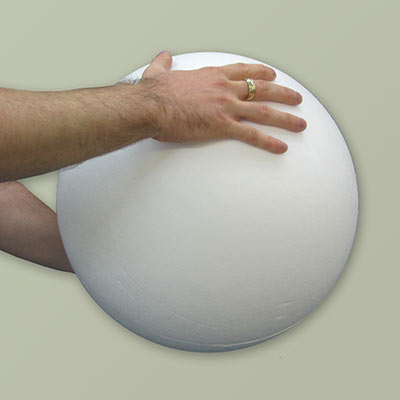 Polystyrene balls