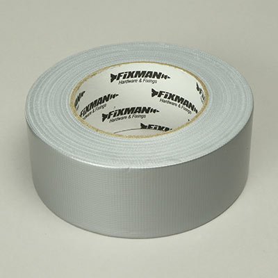 Super heavy duty silver duct tape