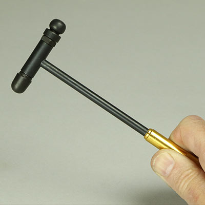 Modeller's hammer steel dome head
