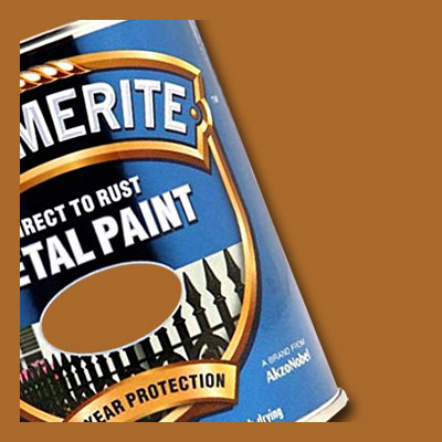 Direct to Rust Hammerite Smooth Copper Paint