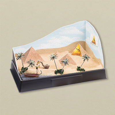 Pyramid kit from Woodland Scenics