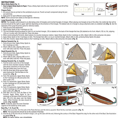 Pyramid kit from Woodland Scenics