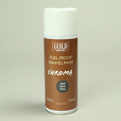 Guild Lane matt dark grey spray paint
