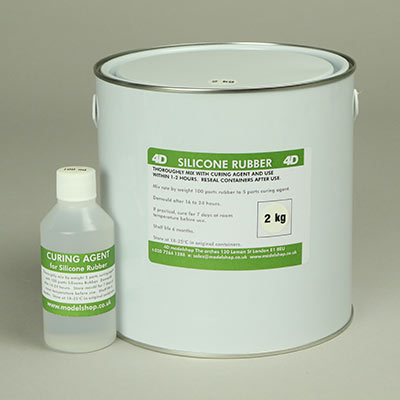 Silicone rubber for mould making
