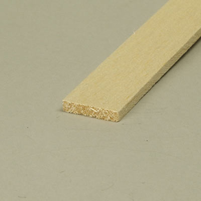 Balsa wood for model making 5.0 x 25mm Pk5