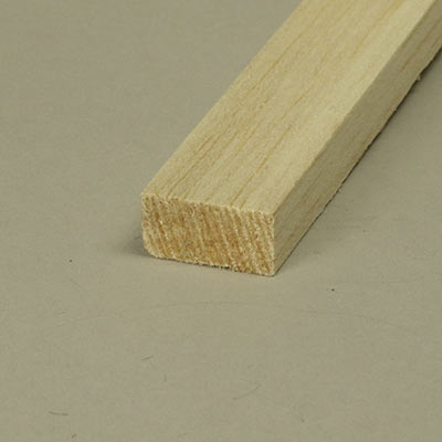Balsa wood for model making 12 x 25mm Pk3