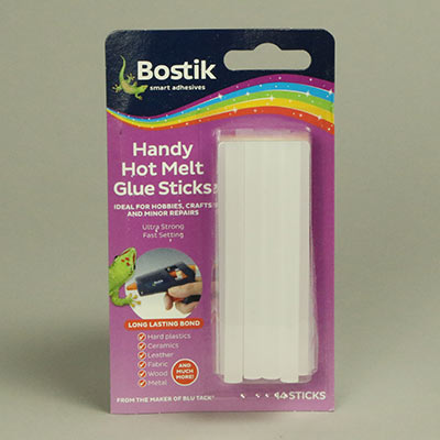 6mm glue sticks Bostik Handy Hot Glue Gun