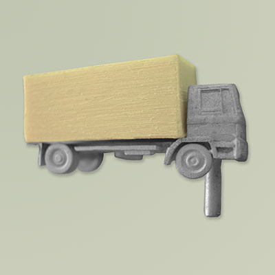 1:200 Box back lorry