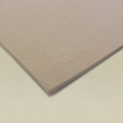 Beige foam fabric