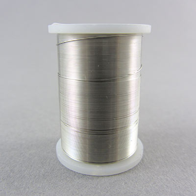 Beading wire - silver 24 yards