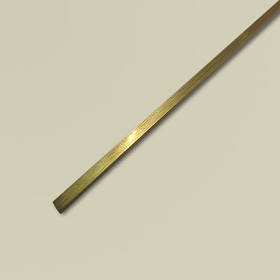 1.0 x 2.0mm brass strip